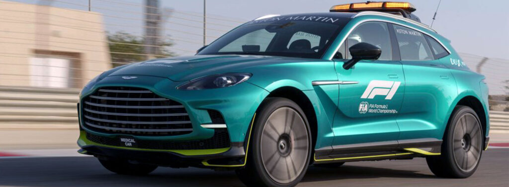 2023 Aston Martin DBX 707 F1 Medical Car