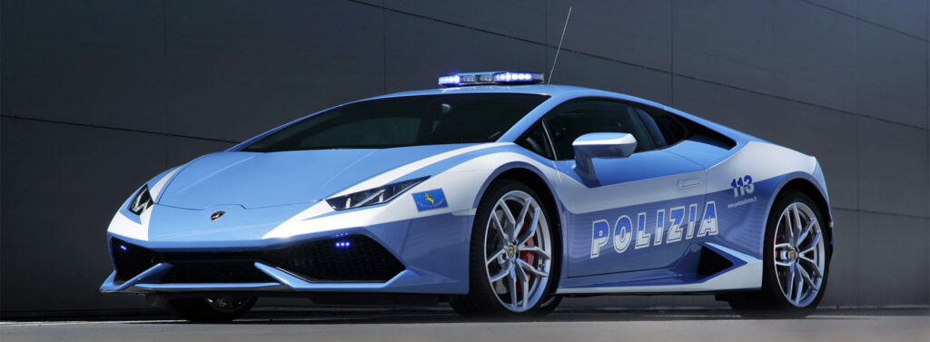 Lamborghini Police Supercar