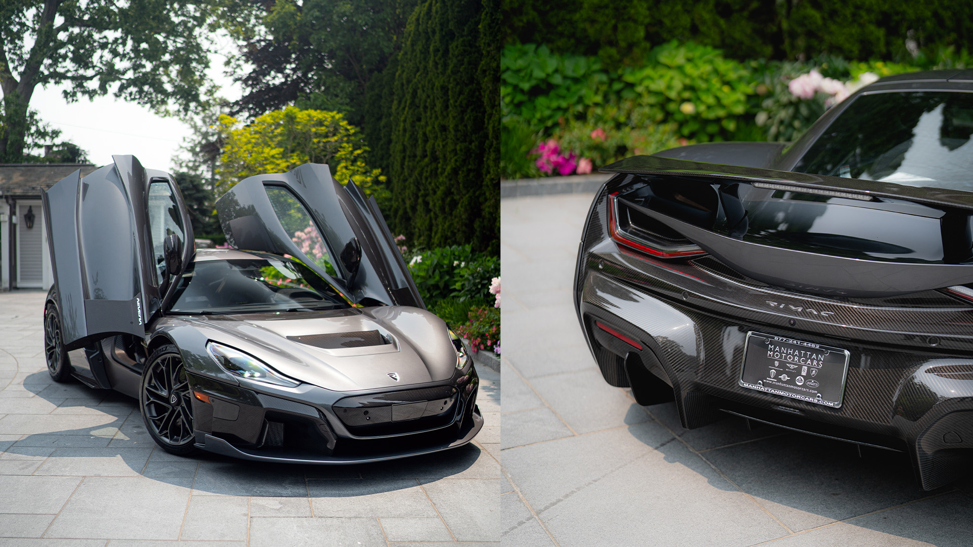 Rimac Nevera revealed front and back