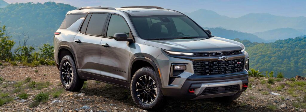 2024 Chevrolet Traverse revealed in silver