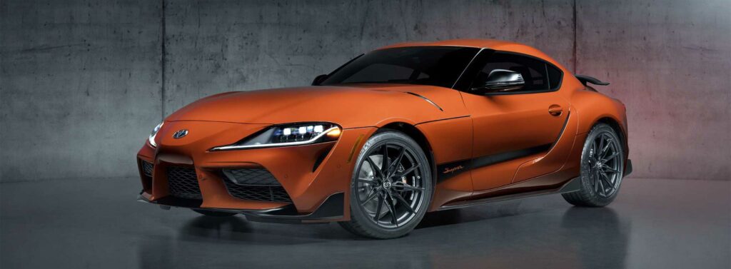 2024 Toyota GR Supra in Dynamic Orange