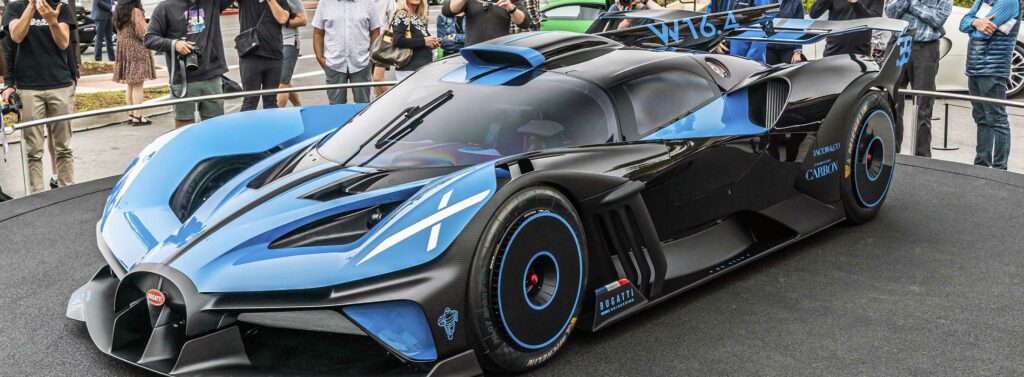 Bugatti Bolide is Revealed at the 2023 Monterey Car Week Show