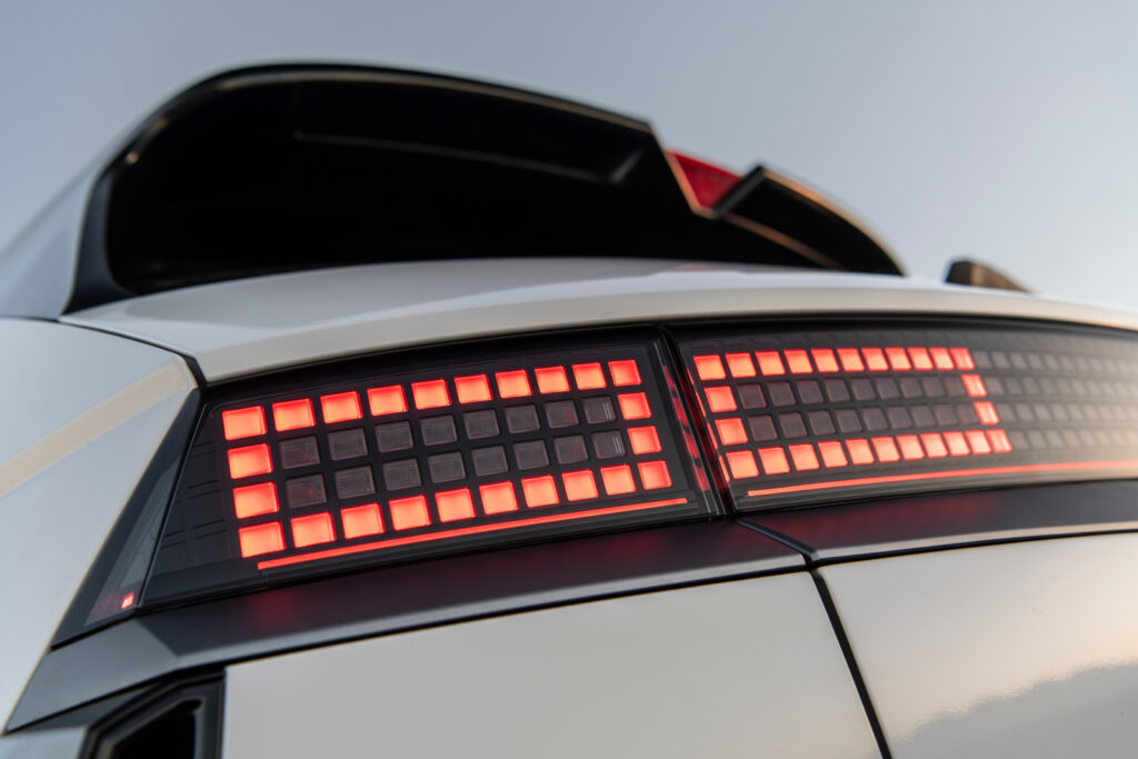 2025 Hyundai IONIQ 5 N driver side rear LED taillights