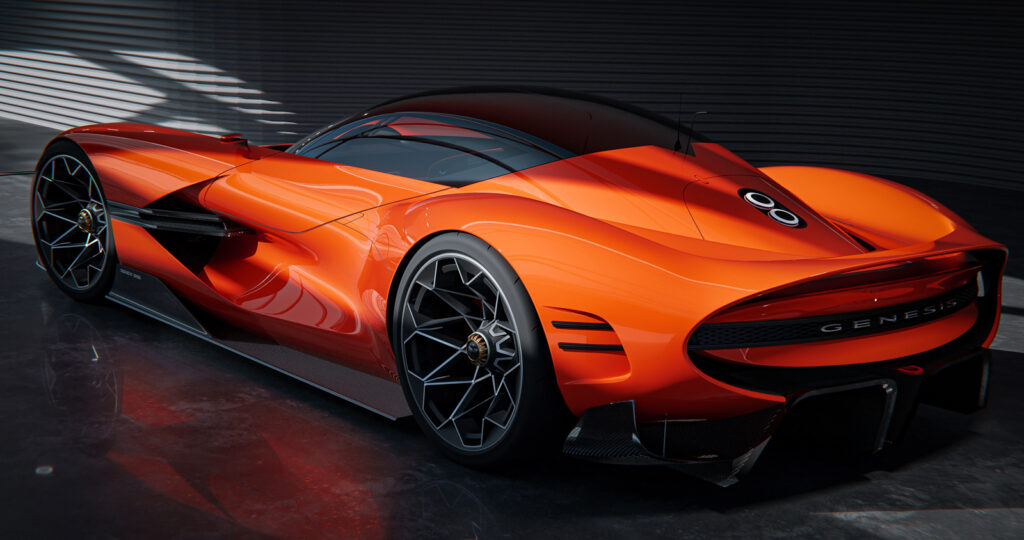 Image showcasing the Genesis X Gran Berlinetta Vision Gran Turismo Concept