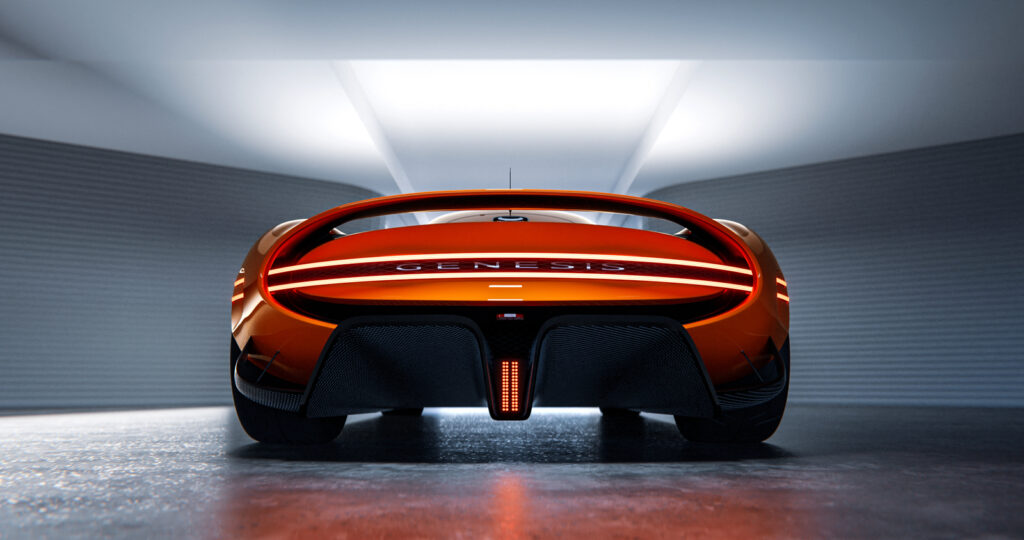 Image showcasing the Genesis X Gran Berlinetta Vision Gran Turismo Concept