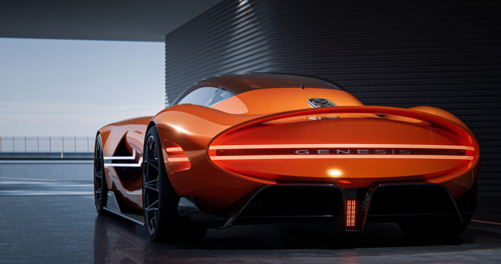 Image showcasing the Genesis X Gran Berlinetta Vision Gran Turismo Concept