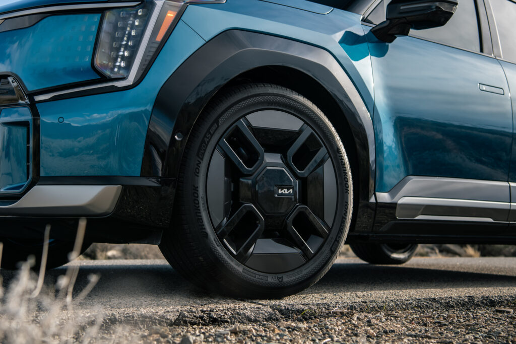 Image showcasing Kia EV9 Wins 2024 North American Utility Vehicle of the Year - wheels