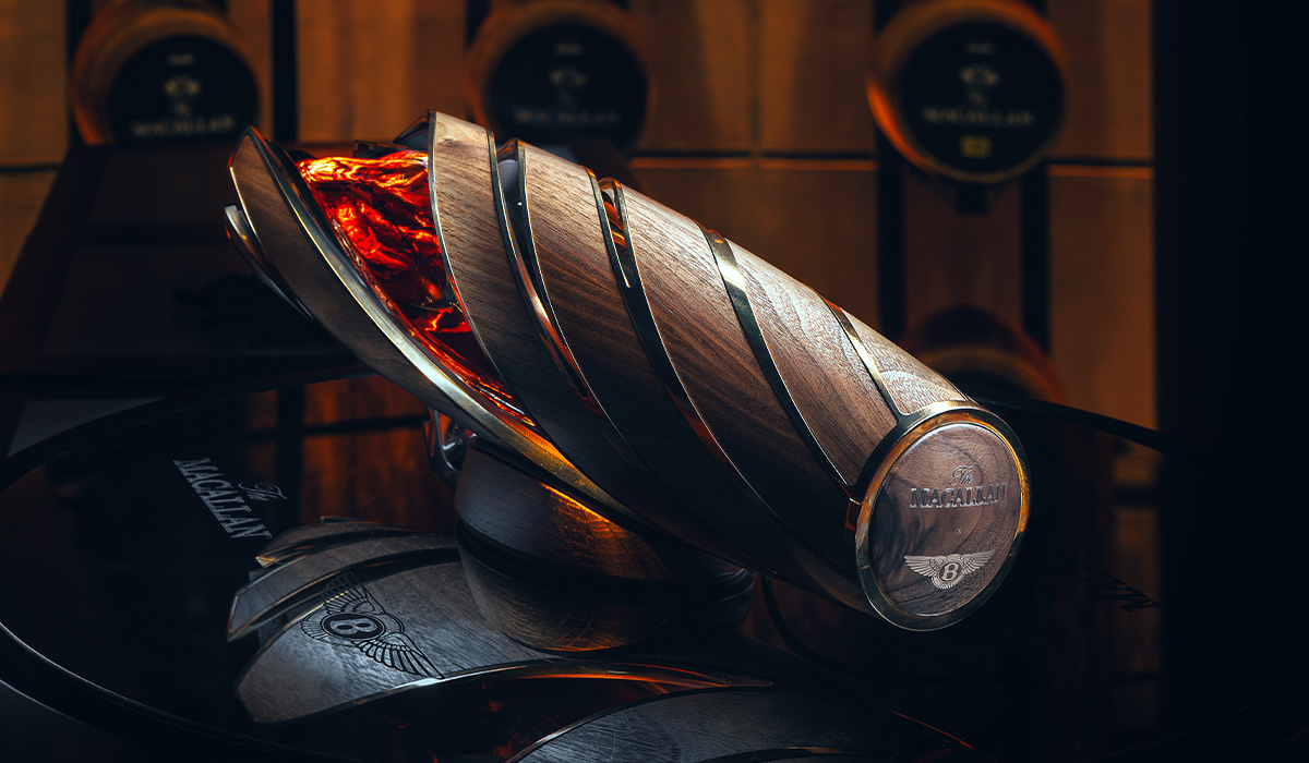 The-Macallan-Bentley-Whistkey-Bottle-Partnership-shared-by-AutomotiveWoman.com