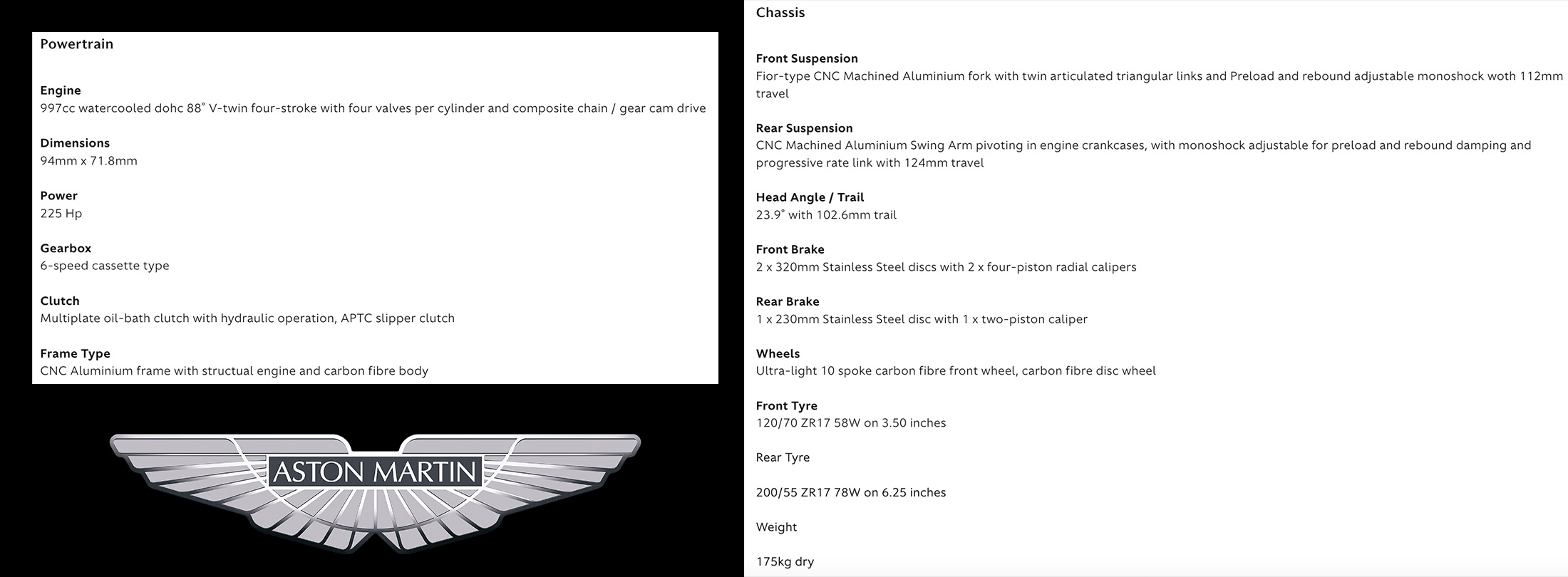 Aston-Martin-001-Superbike-Technical-Specifications-Chart-with-logo-shared-by-AutomotiveWoman.com