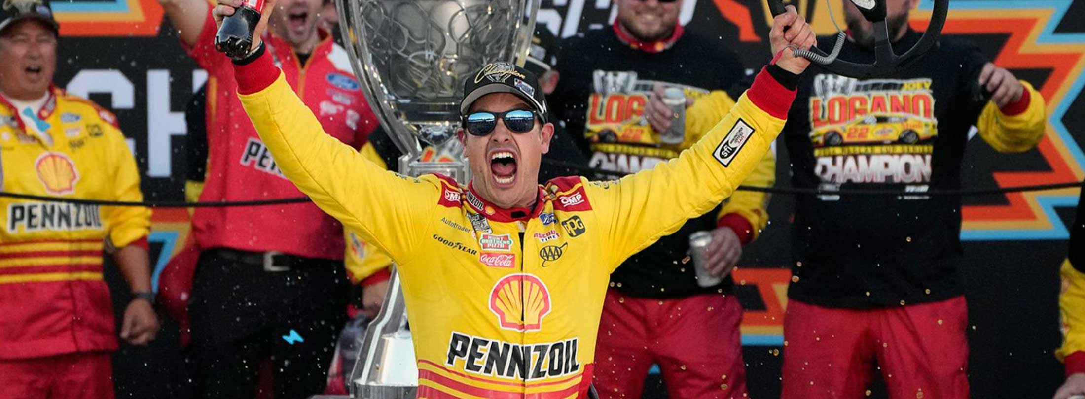 Joey Logano Clinches Third NASCAR Cup Series Championship