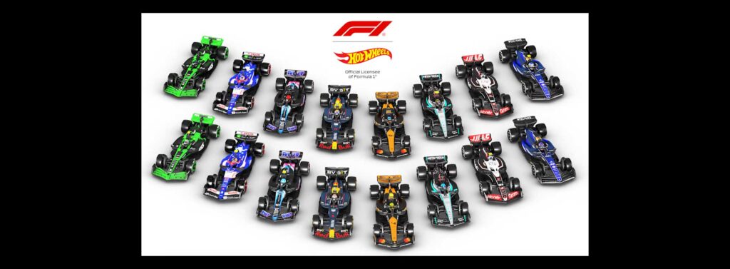 Hot Wheels Collection of Cars with F1