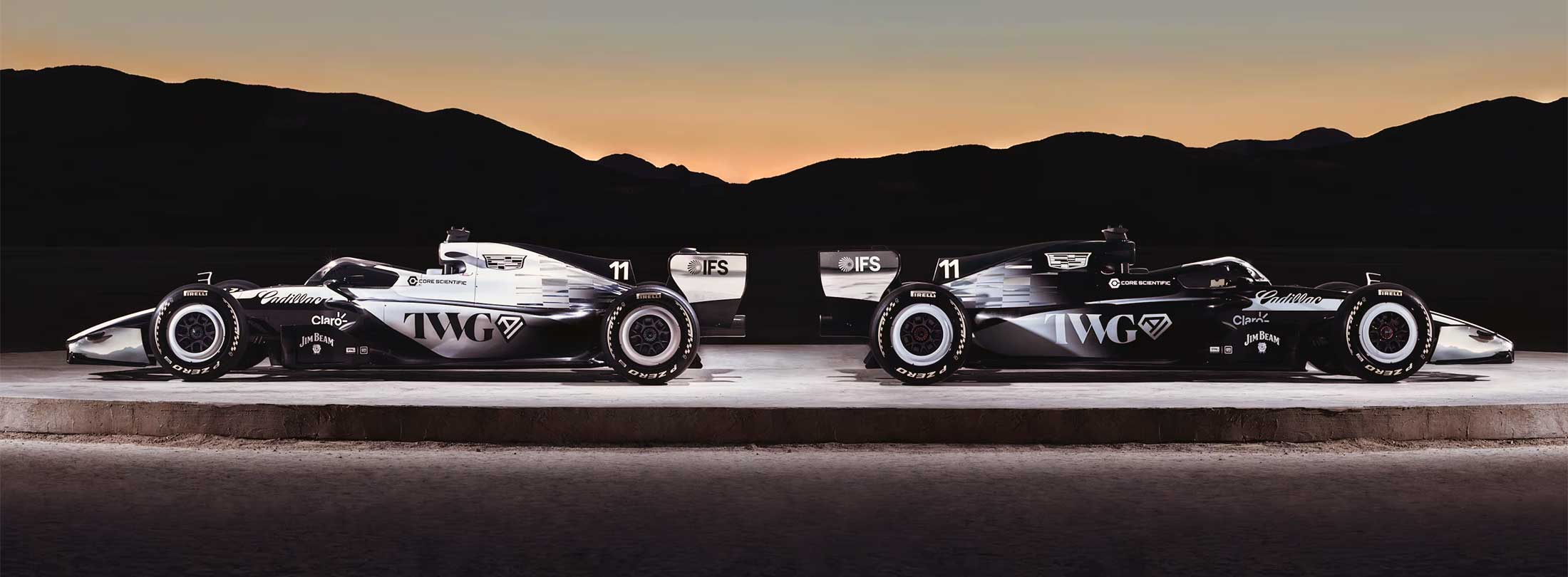 Cadillac F1 Livery Debuts During Super Bowl