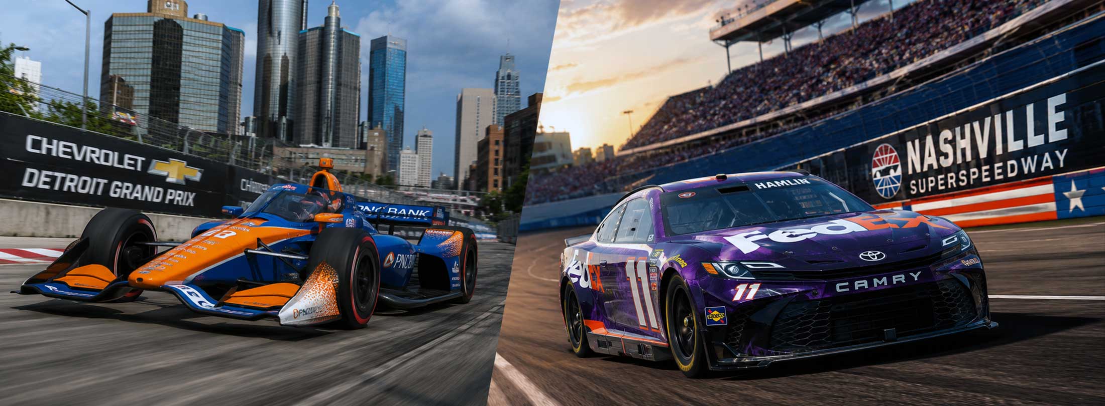 Palou Wins Detroit, Hamlin Dominates Nashville